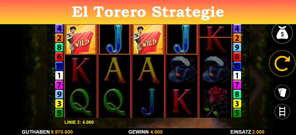 el torero strategie